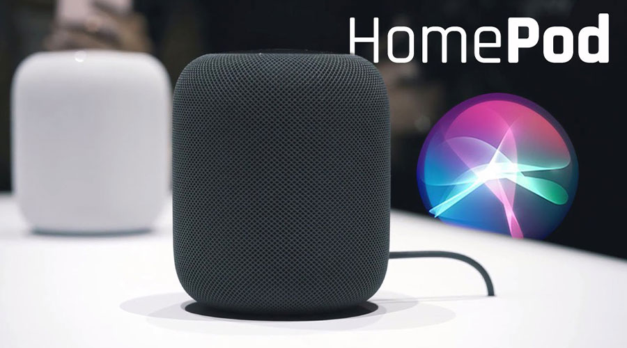 Apple unveils HomePod speaker to take on Amazon Echo and Google Home